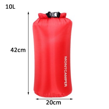 Αδιάβροχη 30D Dry Bag Nylon Ultralight Swimming Trekking Αποθήκευση Τσάντες Ιστιοπλοΐα Κανό Βαρκάδα Αντίσταση στο νερό για σχεδία κατασκήνωσης