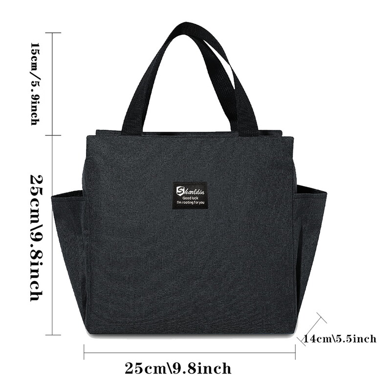 Geantă reutilizabilă cutie de prânz pentru copii Genți de tote izolate Seria de imprimare cu fluturi impermeabilă Picnic în aer liber Hi-Q