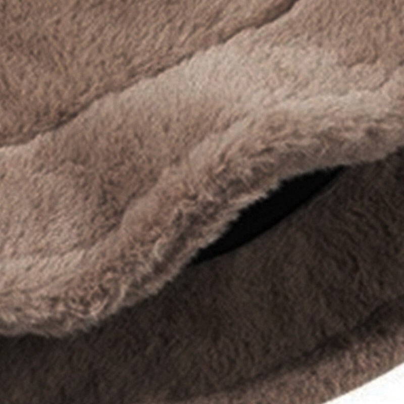 Pălărie cu găleată drăguță și pufoasă Pălărie cu găleată la modă, iarnă dulce, șepci calde pentru vreme rece, șepci pentru zăpadă nou