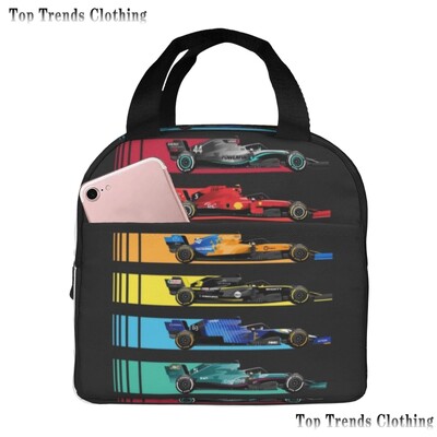 Geantă de prânz pentru motocicletă, gata de curse, bărbați, femei, cutie de prânz cu izolare termică, pentru copii, școlari