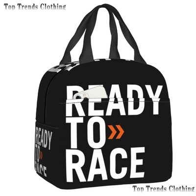 Geantă de prânz pentru motocicletă, gata de curse, bărbați, femei, cutie de prânz cu izolare termică, pentru copii, școlari