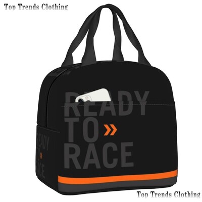 Geantă de prânz pentru motocicletă, gata de curse, bărbați, femei, cutie de prânz cu izolare termică, pentru copii, școlari