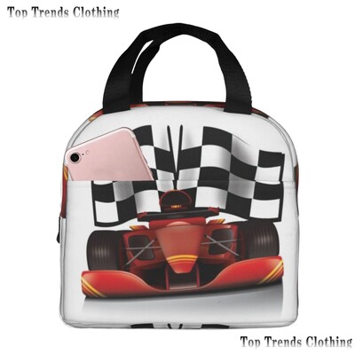 Geantă de prânz pentru motocicletă, gata de curse, bărbați, femei, cutie de prânz cu izolare termică, pentru copii, școlari
