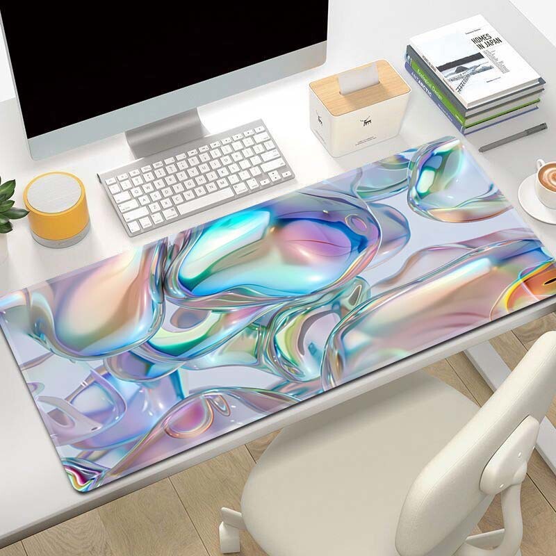 Mouse pad e-sports model personalizat transfrontalier rezistent la pete dintr-o singură bucată dropshipping tampă de masă din cauciuc foarte mare Pad mouse de precizie cu blocare a marginilor