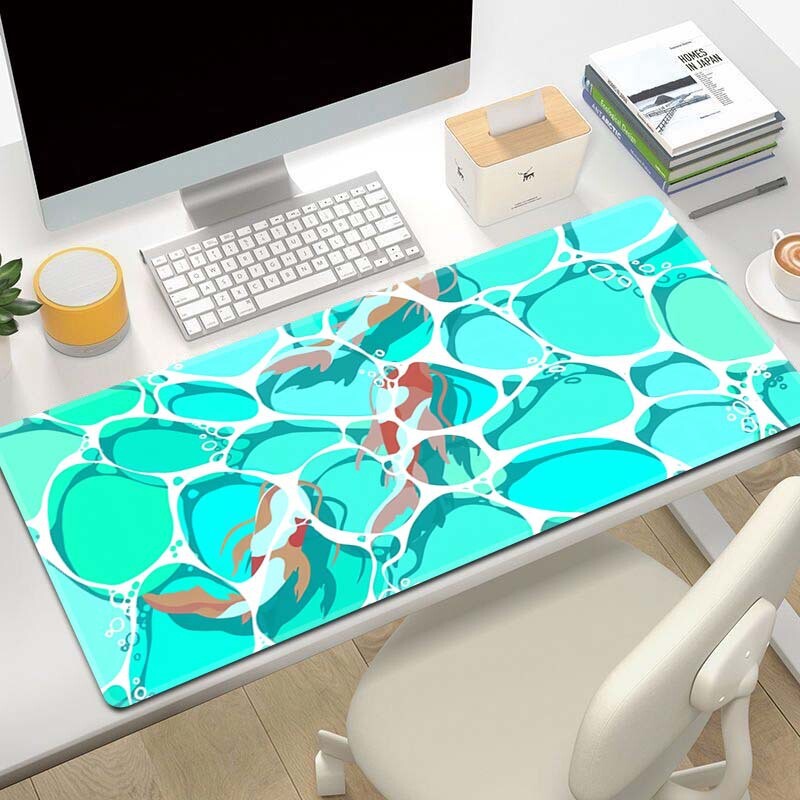 Mouse pad e-sports model personalizat transfrontalier rezistent la pete dintr-o singură bucată dropshipping tampă de masă din cauciuc foarte mare Pad mouse de precizie cu blocare a marginilor