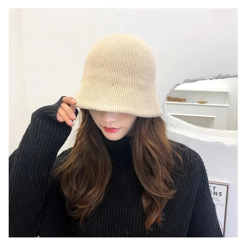 Nove ženske zimske jakne kape Vjetrootporne visoke kape Djevojka ići u kupnju Šeširi na otvorenom Zagrijte se šeširi Bež smeđa veleprodaja 2024.