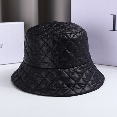 Pălărie de găleată de toamnă și iarnă japoneză simplă, culoare solidă, marca Xiaoyan Tide, caldă, ocazională, versatilă, pentru bazin, copii