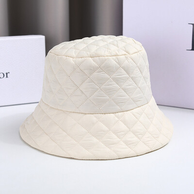 Pălărie de găleată de toamnă și iarnă japoneză simplă, culoare solidă, marca Xiaoyan Tide, caldă, ocazională, versatilă, pentru bazin, copii