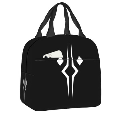 Fulcrum Ahsoka Tano Geantă de prânz termoizolantă pentru femei, cutie de prânz termoizolată, cutie de prânz, pe plajă, camping, picnic, cu mâncare
