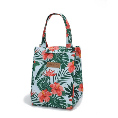 Geantă de prânz izolată din pânză Oxford Picnic, camping, alimente, băuturi, geantă de răcire, pachet de gheață, geantă de călătorie, cutie de prânz, adulți, copii