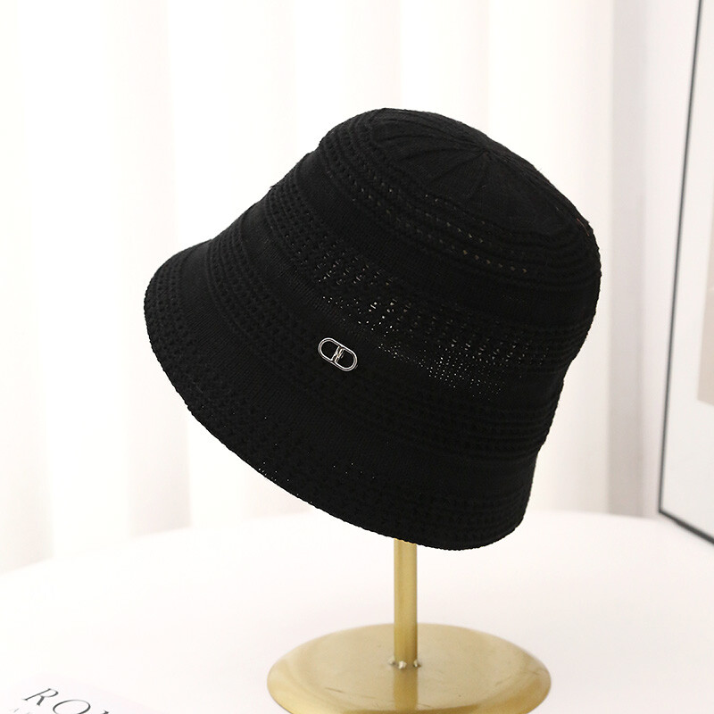 Pălării de găleată din bumbac respirabil, tricotat, pentru femei, primăvară, vară, vintage, tricotate, pălărie de pescar, noi șepci Panama pentru doamne