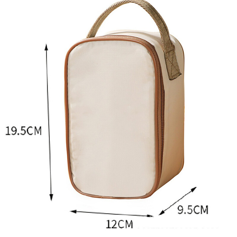 Izolație pe termen lung YANZAI: Gențile de prânz reutilizabile sunt constituite din pânză Oxford și folie de aluminiu, care este cunoscută pentru