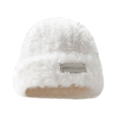 Dámska zimná klobúk, plyšová teplá rybárska čiapka, mäkká chlpatá panamská čiapka, dámska vonkajšia umývadlová slnečná čiapka