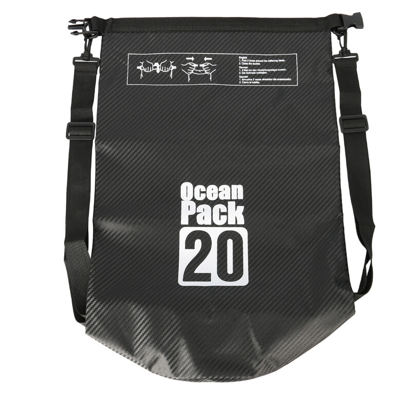 Anglies pluošto vandeniui atsparus plaukimo krepšys, sausas maišas 2/3/5/10/15/20/30 l plūduriuojantys sausų įrankių krepšiai, skirti plaukioti žvejybai plaustais