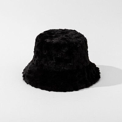 Pălărie cu găleată din blană de leopard, 2024 NOU, modă amuzantă, toamnă iarnă, pălărie de pescar de pluș, moale, caldă, groase, pălărie de găleată