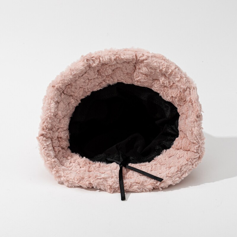 Pălărie cu găleată din blană de leopard, 2024 NOU, modă amuzantă, toamnă iarnă, pălărie de pescar de pluș, moale, caldă, groase, pălărie de găleată