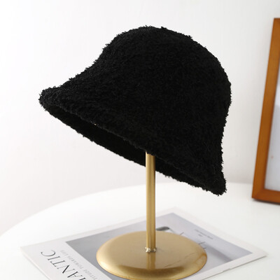 MAXSITI U zimske vunene tople kape od flisa za žene Vintage pletene ribarske kape zadebljane Pletene kape za umivaonik šešir