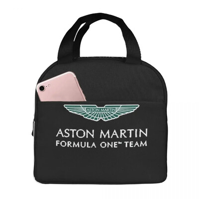 Genți de prânz Aston Martin F1 Cutie bento izolată Geanta portabilă de prânz Genți de picnic reutilizabile Geantă termică pentru femeie, fată, lucru