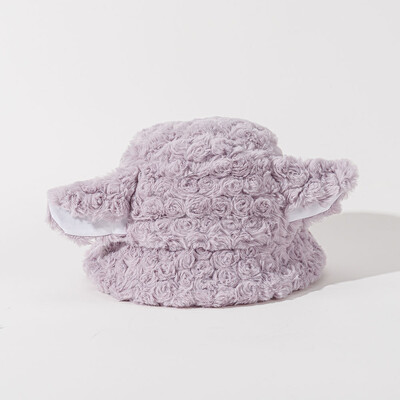 Pălărie cu găleată din blană de leopard, 2024 NOU, modă amuzantă, toamnă iarnă, pălărie de pescar de pluș, moale, caldă, groase, pălărie de găleată