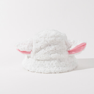 Pălărie cu găleată din blană de leopard, 2024 NOU, modă amuzantă, toamnă iarnă, pălărie de pescar de pluș, moale, caldă, groase, pălărie de găleată