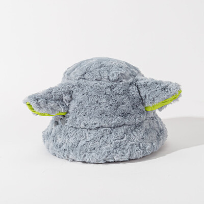 Pălărie cu găleată din blană de leopard, 2024 NOU, modă amuzantă, toamnă iarnă, pălărie de pescar de pluș, moale, caldă, groase, pălărie de găleată