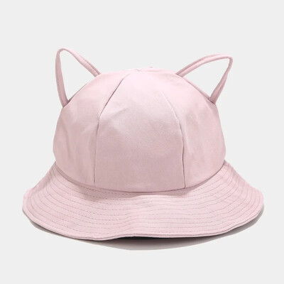 Pălărie Panama nouă, bărbați, femei, drăguță, șapcă cu găleată de vară, cu urechi de pisică, pălărie Bob, hip hop, gorros, pentru pescuit, pălărie de pescar, prezent