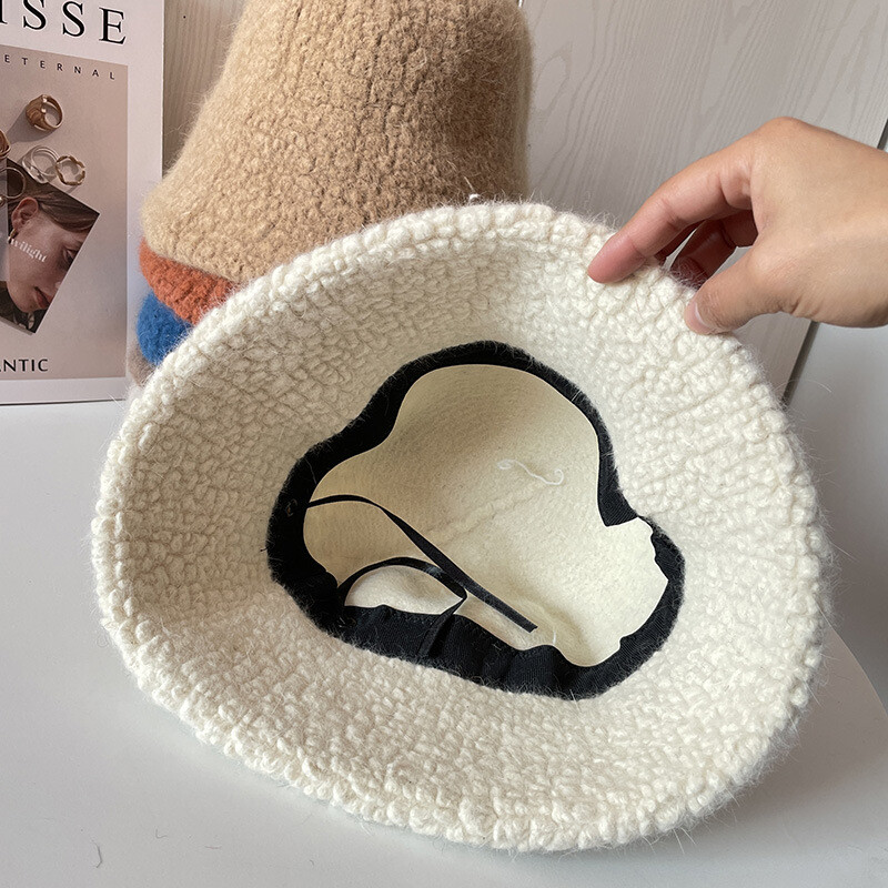 VISROVER 7 colorways ziemas vilnas kausa vāciņš sievietēm rudens silta cepure āra sportam rudens dāmu cepure dāvanu vairumtirdzniecība