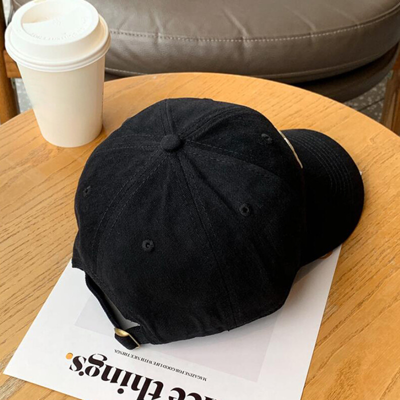 Pălărie de baseball cu broderie de litere RICYGVM pentru femei bărbați șapcă cu limbă de rață la modă Parasolar în aer liber Căciuli cu vârf Vizieri de culoare solidă