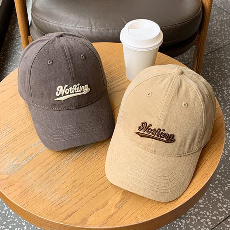 Pălărie de baseball cu broderie de litere RICYGVM pentru femei bărbați șapcă cu limbă de rață la modă Parasolar în aer liber Căciuli cu vârf Vizieri de culoare solidă