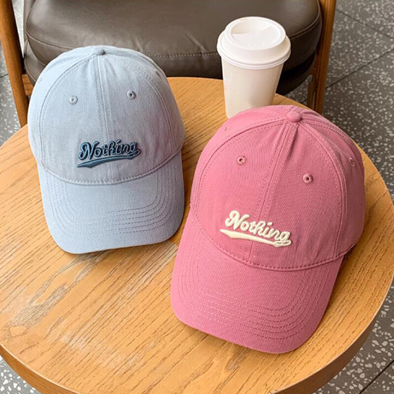 Pălărie de baseball cu broderie de litere RICYGVM pentru femei bărbați șapcă cu limbă de rață la modă Parasolar în aer liber Căciuli cu vârf Vizieri de culoare solidă
