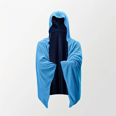 1 bucată prosop de răcire cu glugă, prosop de răcire pentru gât și față, uscare rapidă și absorbție de transpirație, antrenament, camping, ciclism