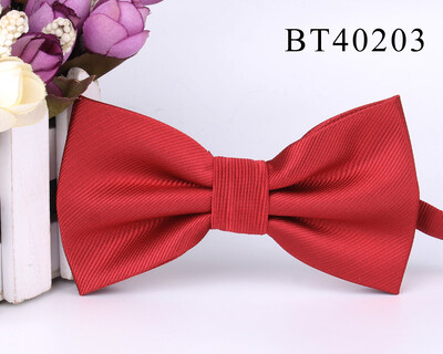 Jednobojna leptir leptir-mašna Modna leptir-mašna za muškarce Žene Leptir-mašna za odrasle Crno-crvene leptir-mašne Kravate Jednobojne leptir-mašne za mladoženje Dobri darovi