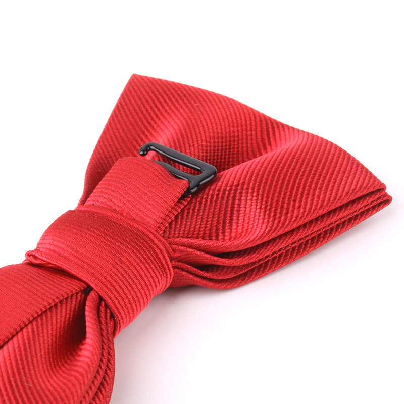 Jednobojna leptir leptir-mašna Modna leptir-mašna za muškarce Žene Leptir-mašna za odrasle Crno-crvene leptir-mašne Kravate Jednobojne leptir-mašne za mladoženje Dobri darovi