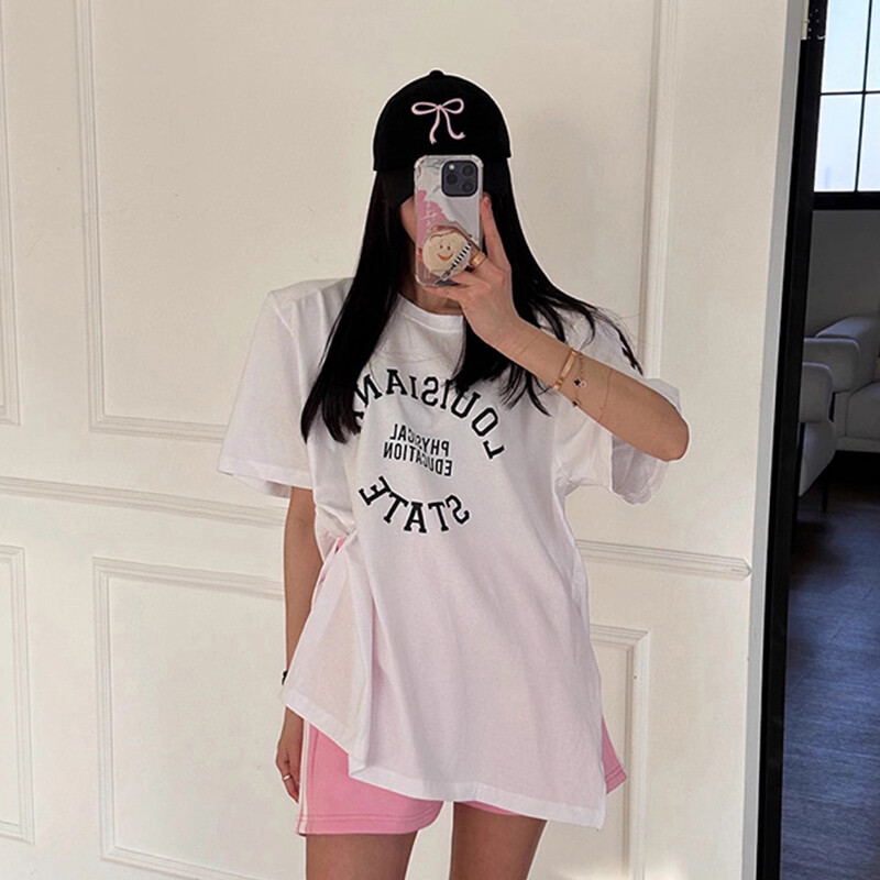 Pălărie de baseball pentru femei, cu broderie cu fundă RICYGVM, șapcă cu cic de rață pentru fată dulce, șapcă cu limbă de rață, protecție solară în aer liber