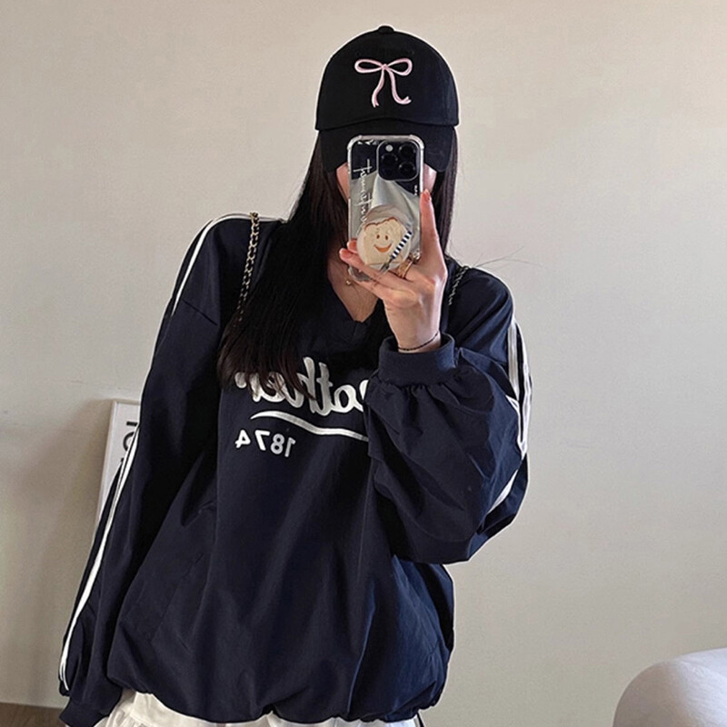 Pălărie de baseball pentru femei, cu broderie cu fundă RICYGVM, șapcă cu cic de rață pentru fată dulce, șapcă cu limbă de rață, protecție solară în aer liber