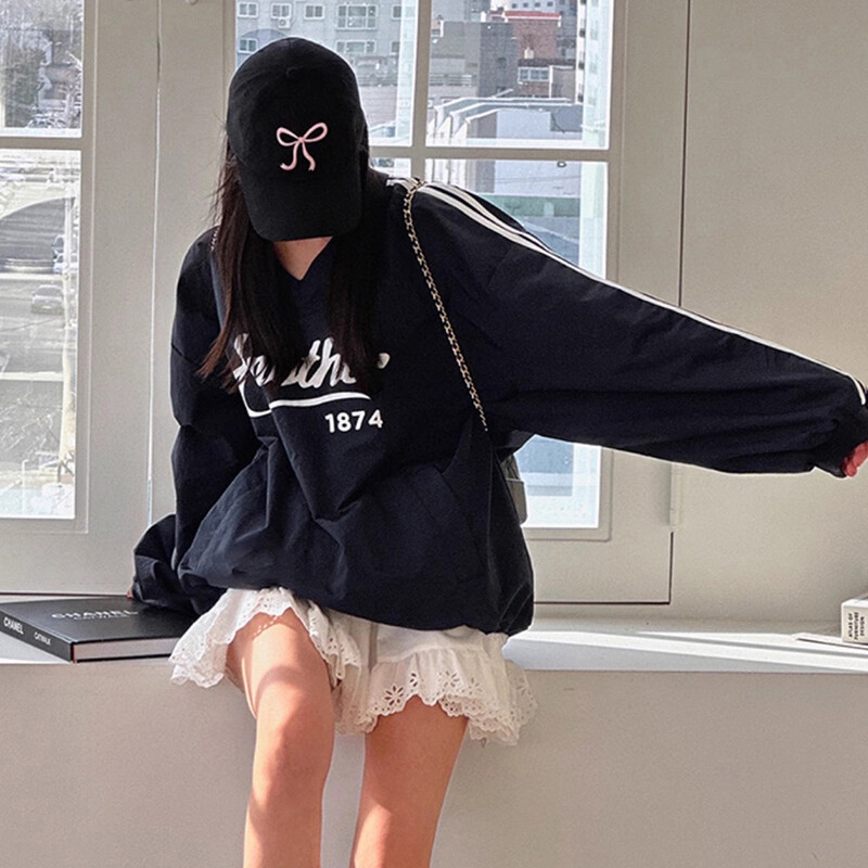 Pălărie de baseball pentru femei, cu broderie cu fundă RICYGVM, șapcă cu cic de rață pentru fată dulce, șapcă cu limbă de rață, protecție solară în aer liber