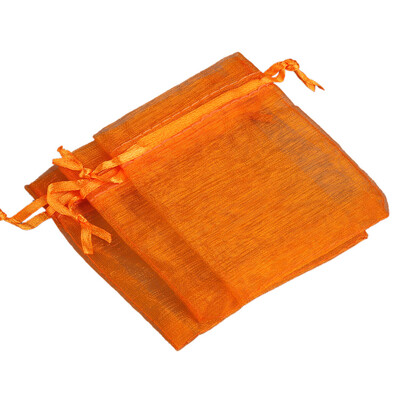 50 kom/lot 5x7 cm Candy mala organza vrećica s uzicom za prstenje i nakit