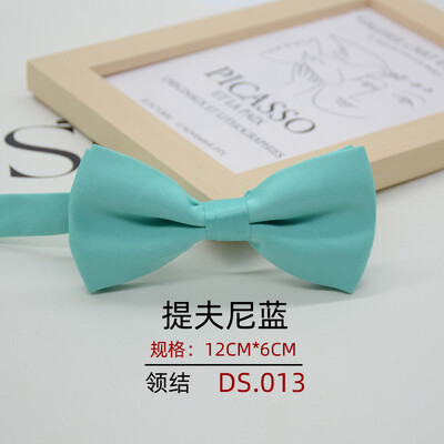 Папийонка с размери за възрастни за мъже, официален бизнес джентълмен, полиестер, плътен бантик, студент, младоженец, кум, вратовръзка, папийонка с пеперуда