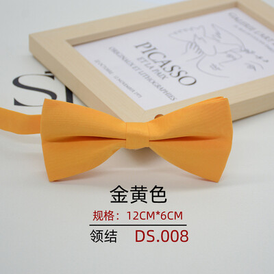 Папийонка с размери за възрастни за мъже, официален бизнес джентълмен, полиестер, плътен бантик, студент, младоженец, кум, вратовръзка, папийонка с пеперуда