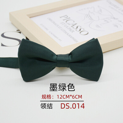 Папийонка с размери за възрастни за мъже, официален бизнес джентълмен, полиестер, плътен бантик, студент, младоженец, кум, вратовръзка, папийонка с пеперуда