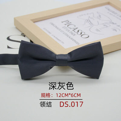 Папийонка с размери за възрастни за мъже, официален бизнес джентълмен, полиестер, плътен бантик, студент, младоженец, кум, вратовръзка, папийонка с пеперуда