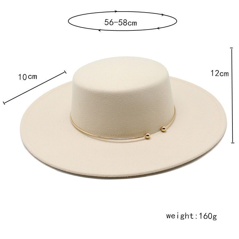 Pălării Fedora de modă pentru femei, cu vârf plat, rochie elegantă, șapci, biserică Panama, nuntă, cu bandă, pălărie, bărbați, pălărie jazz din pâslă