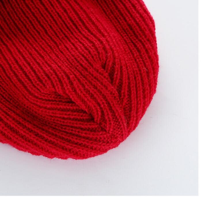 Jaunas masīvas trikotāžas siltas mīkstas modernas ziemas cepures Vienkāršas korejiešu stila sieviešu ikdienišķas cepures Eleganta vispiemērotākā hiphopa cepure