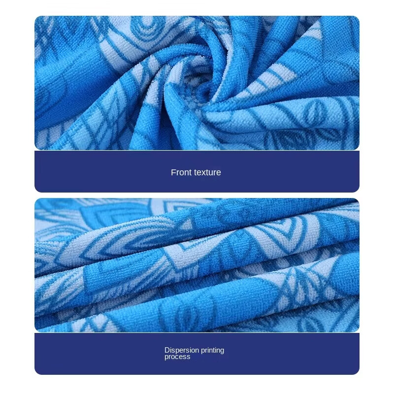 DIZETION sugeriantis ir greitai džiūstantis paplūdimio rankšluostis, mikropluošto jogos plaukimo paplūdimio rankšluostis, margintas pajūrio vonios rankšluostis 70*140cm