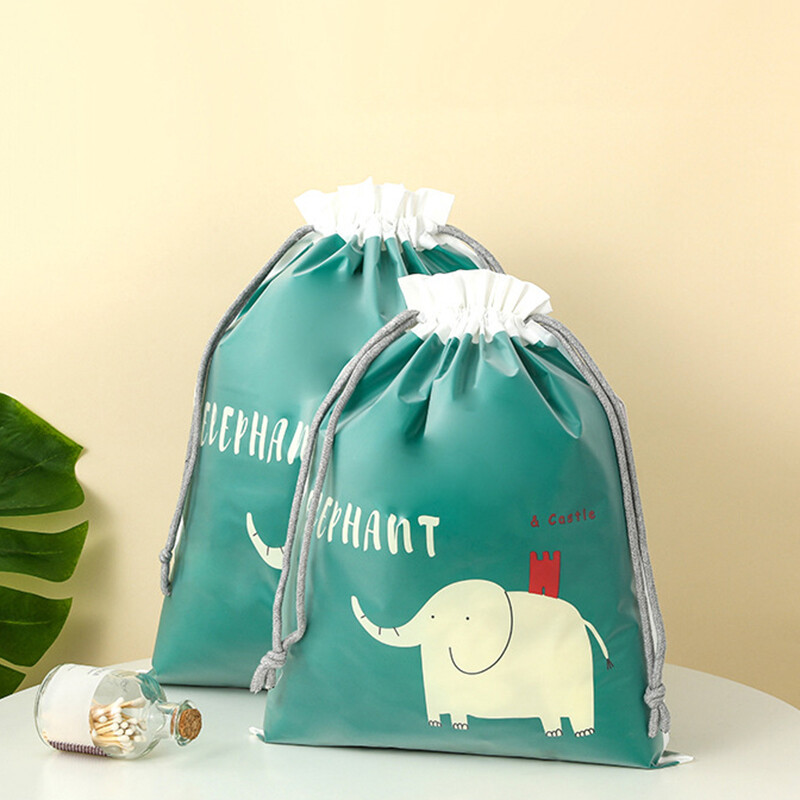 Geanta de depozitare din plastic Geanta cu snur Geanta de depozitare impermeabila Geanta de depozitare de voiaj Geanta de depozitare pentru haine umede Costum de baie 36*45cm