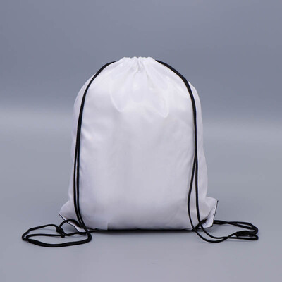 34x42cm LOGO personalizabil, reutilizabil, cu șnur, geantă de depozitare, impermeabilă, portabilă, pentru călătorii în aer liber, sport, rucsac Depozitare acasă