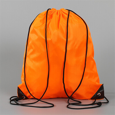 34x42cm LOGO personalizabil, reutilizabil, cu șnur, geantă de depozitare, impermeabilă, portabilă, pentru călătorii în aer liber, sport, rucsac Depozitare acasă