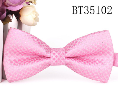 Mala karirana leptir mašna Za mladoženje Modne leptir mašne Za muškarce Žene Košulja Leptir mašna Prilagodljive leptir mašne za odrasle Kravata Kumova leptir mašna