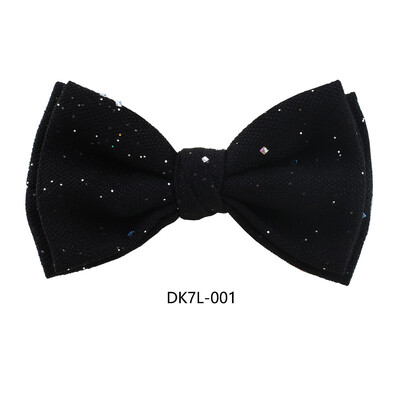 2024. Nove leptir mašne sa sjajnim točkicama za muškarce, šljokice, dijamant, jednobojna mašna, smeđi bijeli leptir, smoking, košulja, dodaci za odijelo, poklon