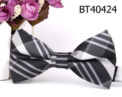 Nova karirana leptir-mašna Za mladoženju Prethodno zavezana leptir-mašna Za muškarce Žene Leptir-mašna s čvorom Leptir-mašne za vjenčanja za odrasle Kravate Podesive leptir-mašne za kumove